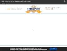 Tablet Screenshot of foodservicegroup.it